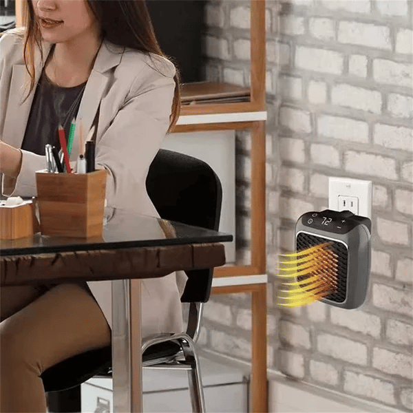 Electric Heater Portable Heater⚡ Plug In Wall Heating 800w Mini Fan Heater Space Heater (💥BIG SALE - 50% OFF)