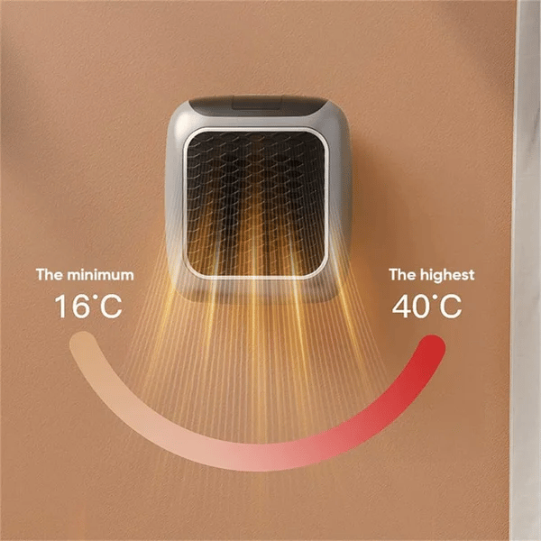 Electric Heater Portable Heater⚡ Plug In Wall Heating 800w Mini Fan Heater Space Heater (💥BIG SALE - 50% OFF)